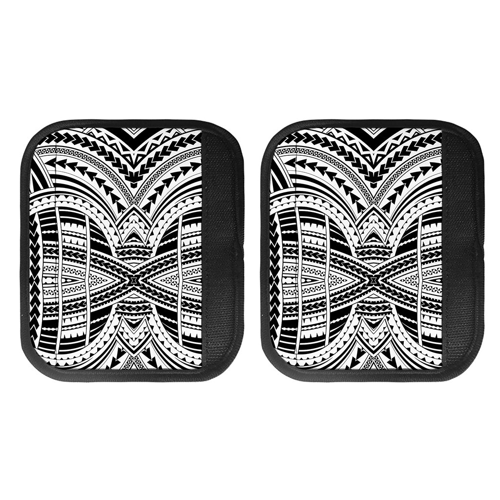 Black And White Maori Tribal Print Handle Covers