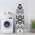 Black And White Maori Tribal Print Ironing Board Cover