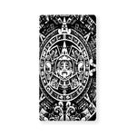 Black And White Maya Calendar Print Baby Crib Sheet