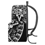 Black And White Maya Calendar Print Backpack