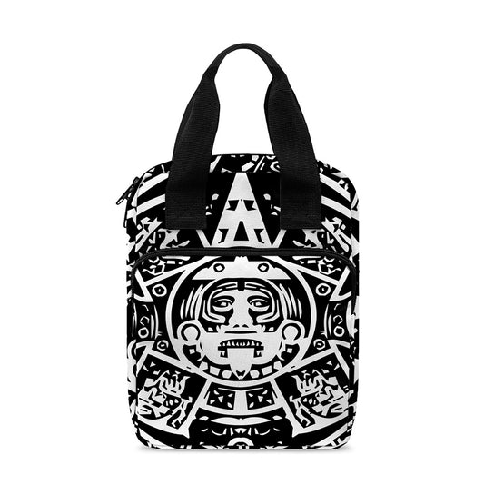 Black And White Maya Calendar Print Bible Tote Bag