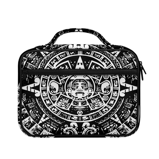 Black And White Maya Calendar Print Briefcase Bible Bag