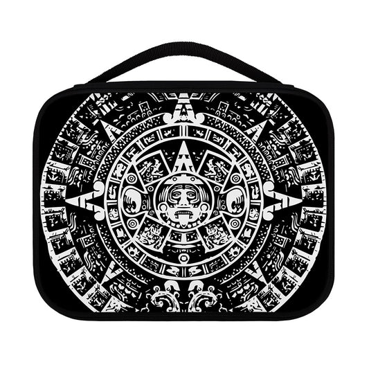 Black And White Maya Calendar Print Classic Bible Case