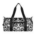 Black And White Maya Calendar Print Gym Bag