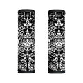 Black And White Maya Calendar Print Handle Covers