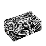Black And White Maya Calendar Print Rectangle Tissue Box Cover