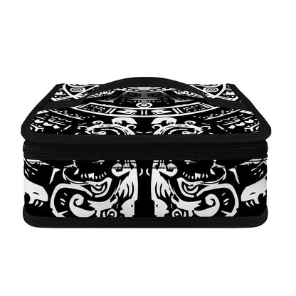 Black And White Maya Calendar Print Small Lunch Bag