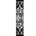 Black And White Maya Calendar Print Table Runner