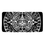 Black And White Maya Calendar Print Towel