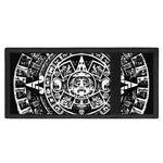 Black And White Maya Calendar Print Trifold Wallet