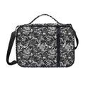 Black And White Mechanic Pattern Print Shoulder Strap Bible Bag