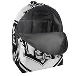 Black And White Mjolnir Print Backpack