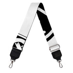 Black And White Mjolnir Print Bag Strap
