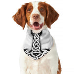 Black And White Mjolnir Print Dog Bandana
