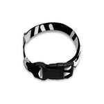 Black And White Mjolnir Print Dog Collar