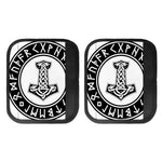 Black And White Mjolnir Print Handle Covers