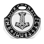 Black And White Mjolnir Print Neoprene Lunch Bag