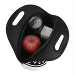 Black And White Mjolnir Print Neoprene Lunch Bag