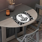 Black And White Mjolnir Print Placemat