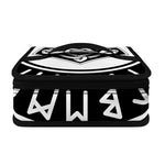 Black And White Mjolnir Print Small Lunch Bag