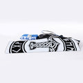 Black And White Mjolnir Print Sports Towel