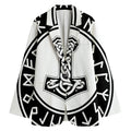 Black And White Mjolnir Print Women's Blazer