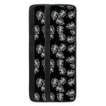 Black And White Monstera Pattern Print Refrigerator Handle Covers