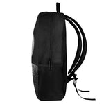 Black And White Moonlight Print 17 Inch Backpack