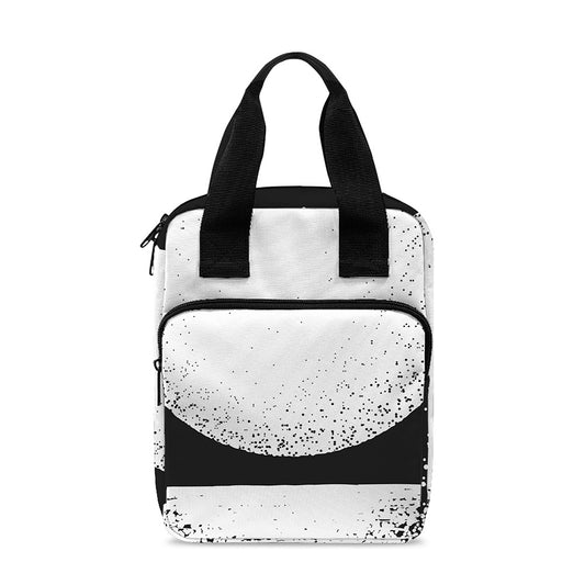 Black And White Moonlight Print Bible Tote Bag