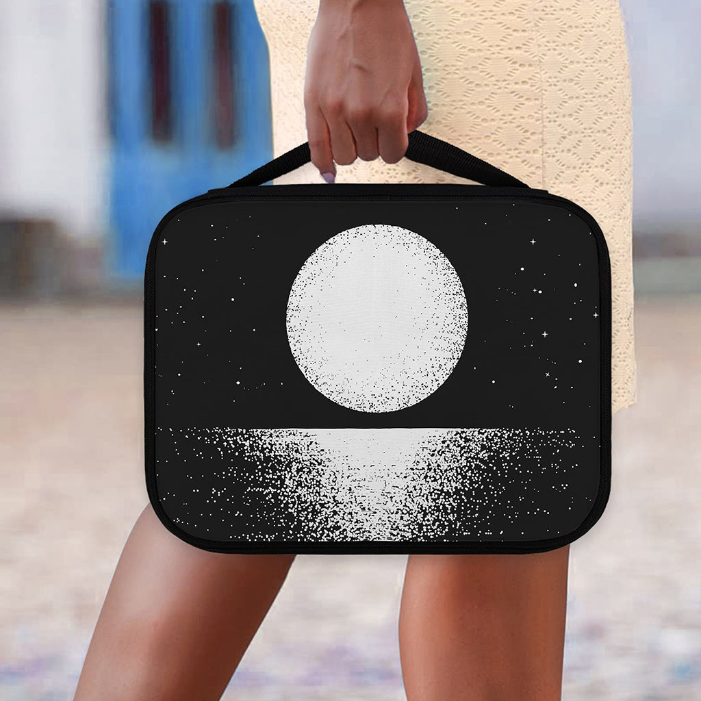 Black And White Moonlight Print Classic Bible Case