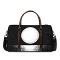 Black And White Moonlight Print Duffel Bag