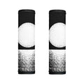 Black And White Moonlight Print Handle Covers