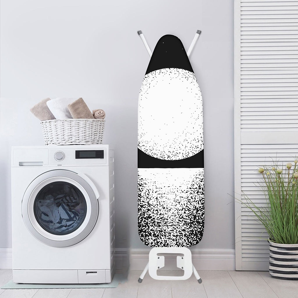 Black And White Moonlight Print Ironing Board Cover