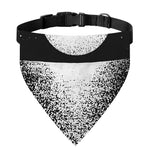 Black And White Moonlight Print Over The Collar Dog Bandana