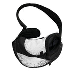 Black And White Moonlight Print Pet Sling Carrier
