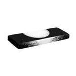 Black And White Moonlight Print Piano Keyboard Cover