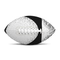 Black And White Moonlight Print Rugby Ball