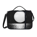 Black And White Moonlight Print Shoulder Strap Bible Bag