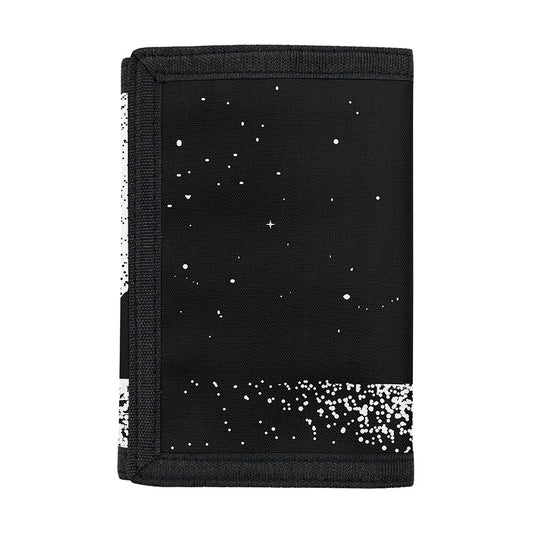 Black And White Moonlight Print Trifold Wallet