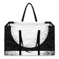 Black And White Moonlight Print Utility Tote Bag