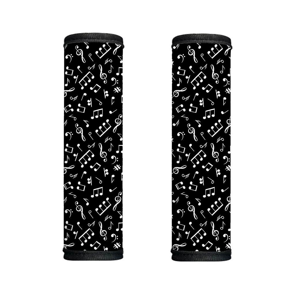 Black And White Music Note Pattern Print Handle Covers