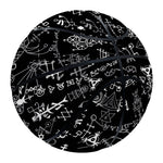 Black And White Mystic Wicca Print Basketball