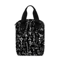 Black And White Mystic Wicca Print Bible Tote Bag
