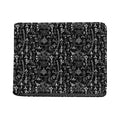 Black And White Mystic Wicca Print Bifold Wallet
