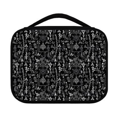 Black And White Mystic Wicca Print Classic Bible Case