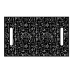 Black And White Mystic Wicca Print Golf Cart Seat Cover