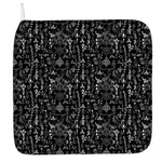 Black And White Mystic Wicca Print Hand Towel