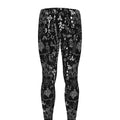 Black And White Mystic Wicca Print Men's Leggings