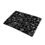 Black And White Mystic Wicca Print Pet Cooling Mat Cover