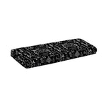 Black And White Mystic Wicca Print Piano Keyboard Cover